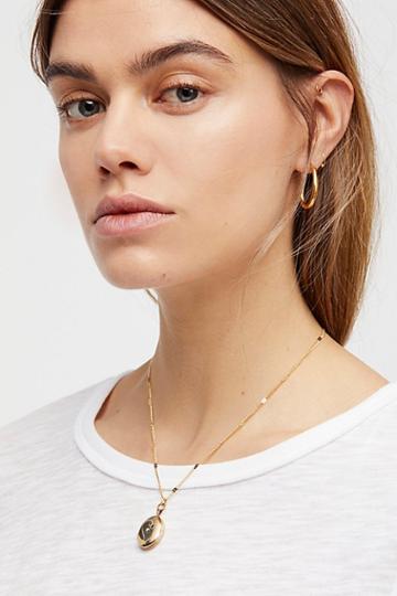 Infinite Locket Necklace By Valen + Jette At Free People